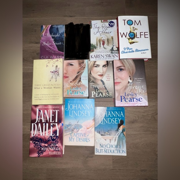 Soft and Hard Cover Romance/Thriller Books - Picture 1 of 4